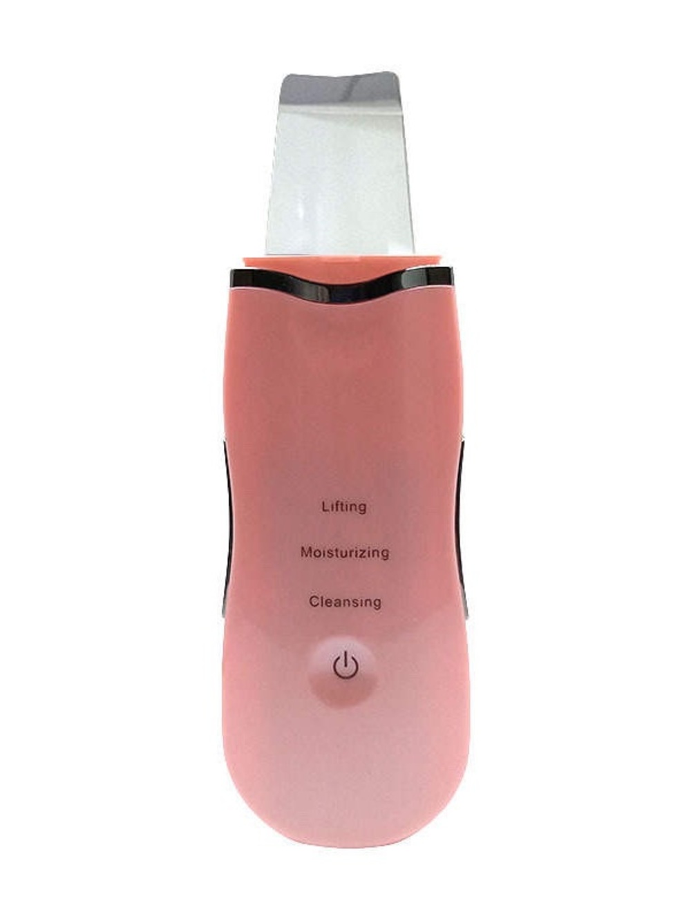 Pink Facial Ultrasonic Skin Scrubber - Cleansing & Moisturizing
